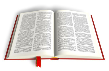 Obraz premium Book with text