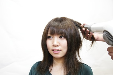 Naklejka premium 女性