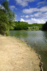 Fototapeta premium On the lake shore