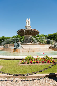 Aix-en-Provence fountain