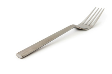 Table utensils isolated on the white