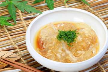 Japanese food(tokoroten)