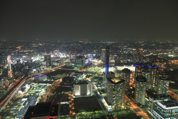 Fototapeta premium Osaka at night