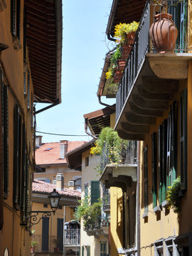 Fototapeta dessus de ruelle
