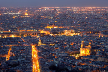 Paris aerial view (01), France