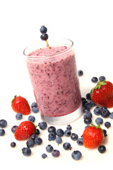 Blueberry smothie
