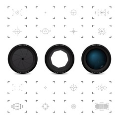 Lenses and viewfinders