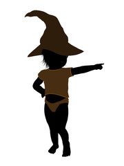 Male Hallowen Infant Toddler Illustration Silhouette