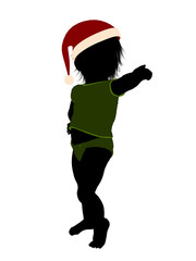 Male Christmas Infant Toddler Illustration Silhouette