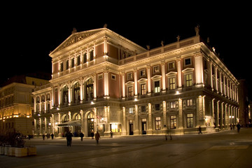 Fototapeta na wymiar Wiener Musikverein - Vienna music hall