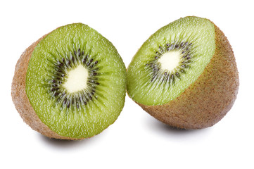 Sweet cutting kiwi close up