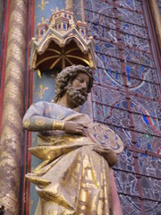 Obraz premium Sainte Chapelle en Paris (Francia)