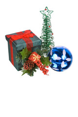 Isolated Christmas Background