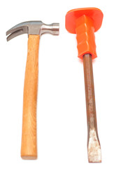 hammer and chisel