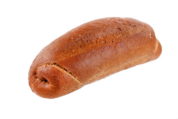 bread on the white background