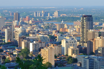 Fototapeta na wymiar Ville de Montréal, Canada.