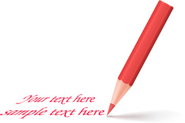 Red pencil