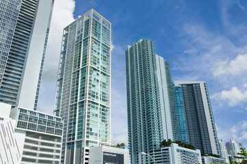 Fototapeta na wymiar Miami budynki