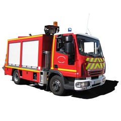 Camion de pompiers ' Véhicule de secours routier '
