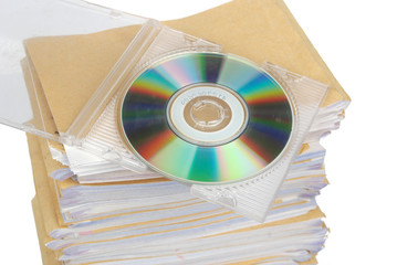 CD with documents