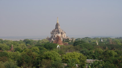 Bagan temple 7 - obrazy, fototapety, plakaty