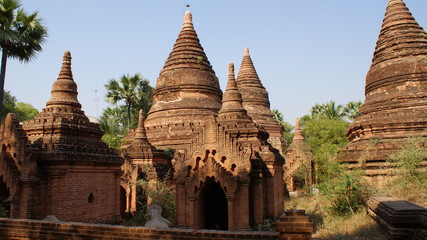 Bagan temple 8 - obrazy, fototapety, plakaty