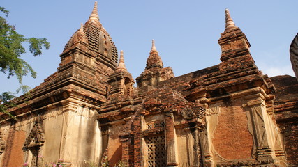 Bagan temple 9 - obrazy, fototapety, plakaty