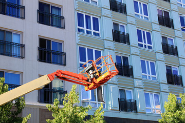building repair in the city