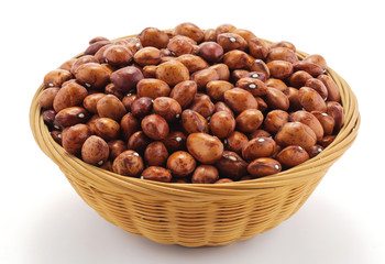 Fagioli borlotti nel cestino