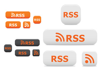 Rss buttons and symbols