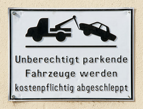 Parken verboten