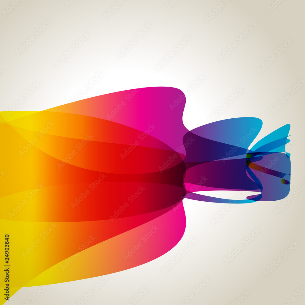 Wall mural vector abstract background