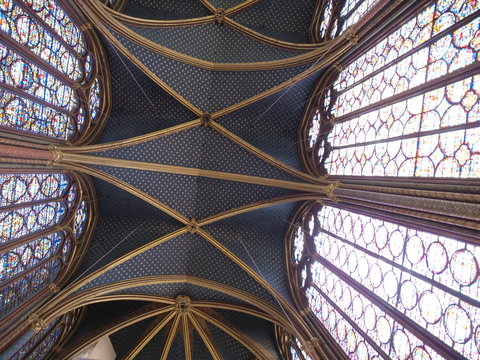 Sainte Chapelle en Paris (Francia)