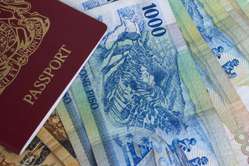 Passport and Banknotes
