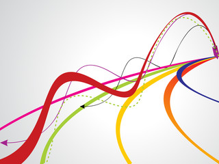 abstract wave backgorund