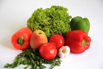 vegetables and fruits