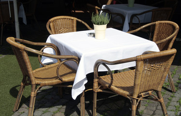 Table de restaurant