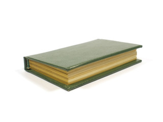small dark green book