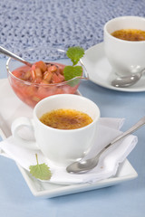 Creme Nachtisch
