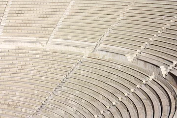 Foto op Canvas Amphitheater Seats © Volha Drabovich
