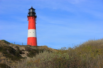 Fototapeta na wymiar Hörnumer pożary na wyspie Sylt