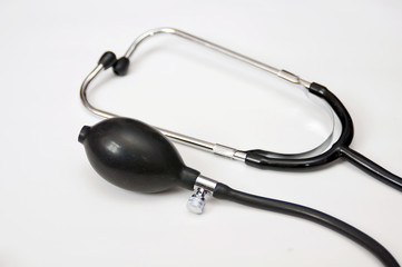 Stethoscope and blood pressure