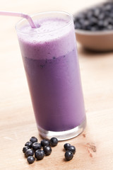 blueberry milk shake