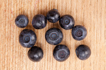fresh blueberries