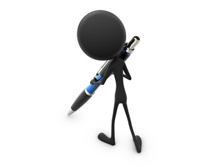 Mr. Emotion V42.2a Ball Pen black