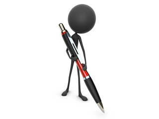 Mr. Emotion V42.1a Ball Pen black