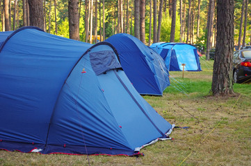 camping an tents