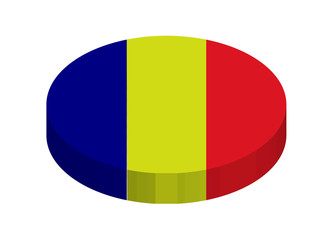 Fototapeta premium Button Rumänien