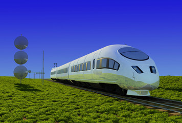 Fototapeta premium The locomotive