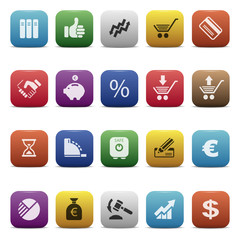 Colorful Webicons 05 - Finances